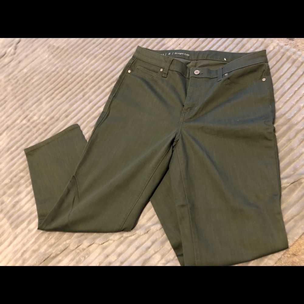 Talbots Straight Crop Pant
